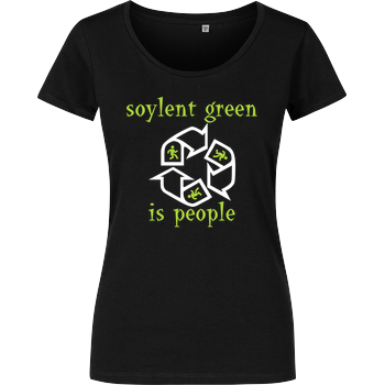 Soylent Green is people Damenshirt schwarz