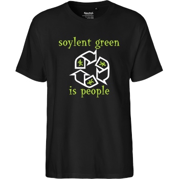 None Soylent Green is people T-Shirt Fairtrade T-Shirt - schwarz