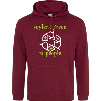 Soylent Green is people JH Hoodie - Bordeaux