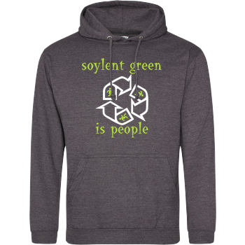 Soylent Green is people JH Hoodie - Dark heather grey