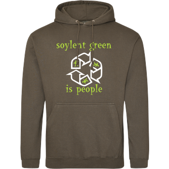 Soylent Green is people JH Hoodie - Khaki