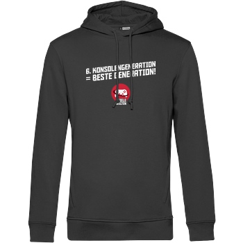 Spielewelten Spielewelten - Best Gen Sweatshirt B&C HOODED INSPIRE - schwarz