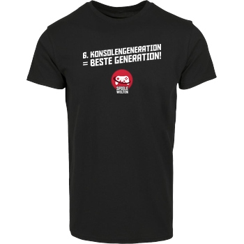Spielewelten Spielewelten - Best Gen T-Shirt Hausmarke T-Shirt  - Schwarz