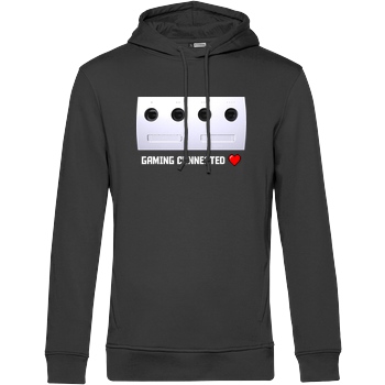 Spielewelten Spielewelten - Gaming Connected Sweatshirt B&C HOODED INSPIRE - schwarz