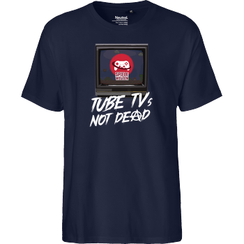 Spielewelten - Not Dead Fairtrade T-Shirt - navy