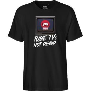 Spielewelten - Not Dead Fairtrade T-Shirt - schwarz