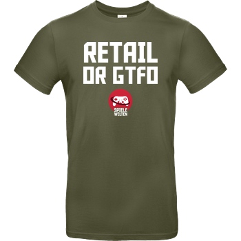 Spielewelten - Retail or GTFO T-Shirt