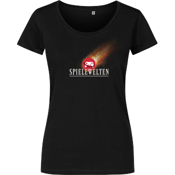 Spielewelten - Spielewelten Fantasy Damenshirt schwarz