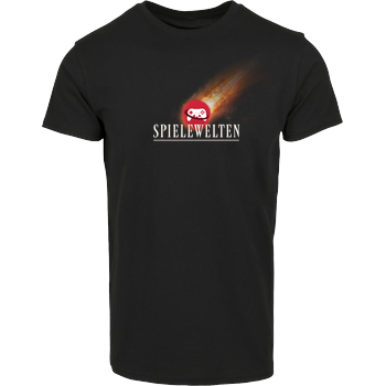Spielewelten - Spielewelten Fantasy Hausmarke T-Shirt  - Schwarz