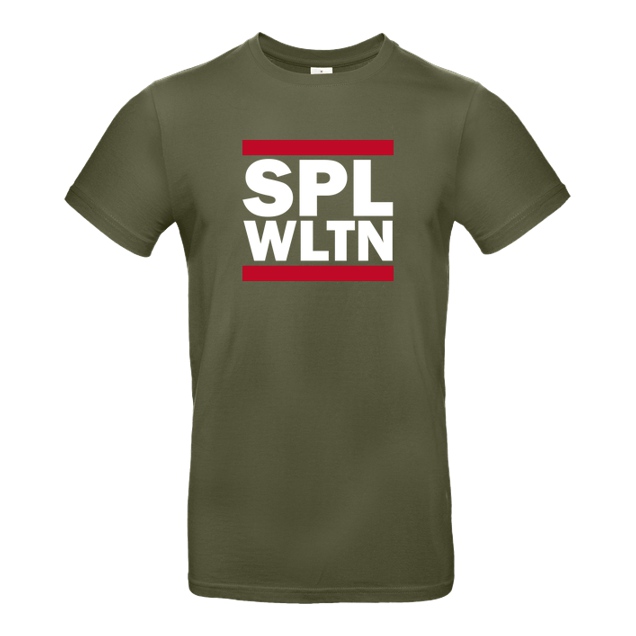 Spielewelten - Spielewelten - SPLWLTN - T-Shirt - B&C EXACT 190 - Khaki
