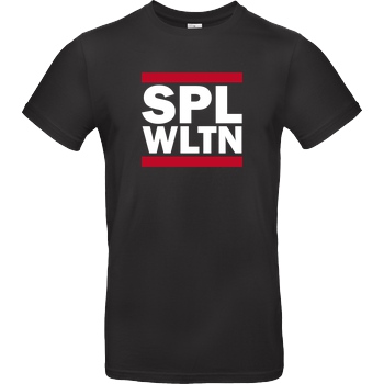 Spielewelten Spielewelten - SPLWLTN T-Shirt B&C EXACT 190 - Schwarz