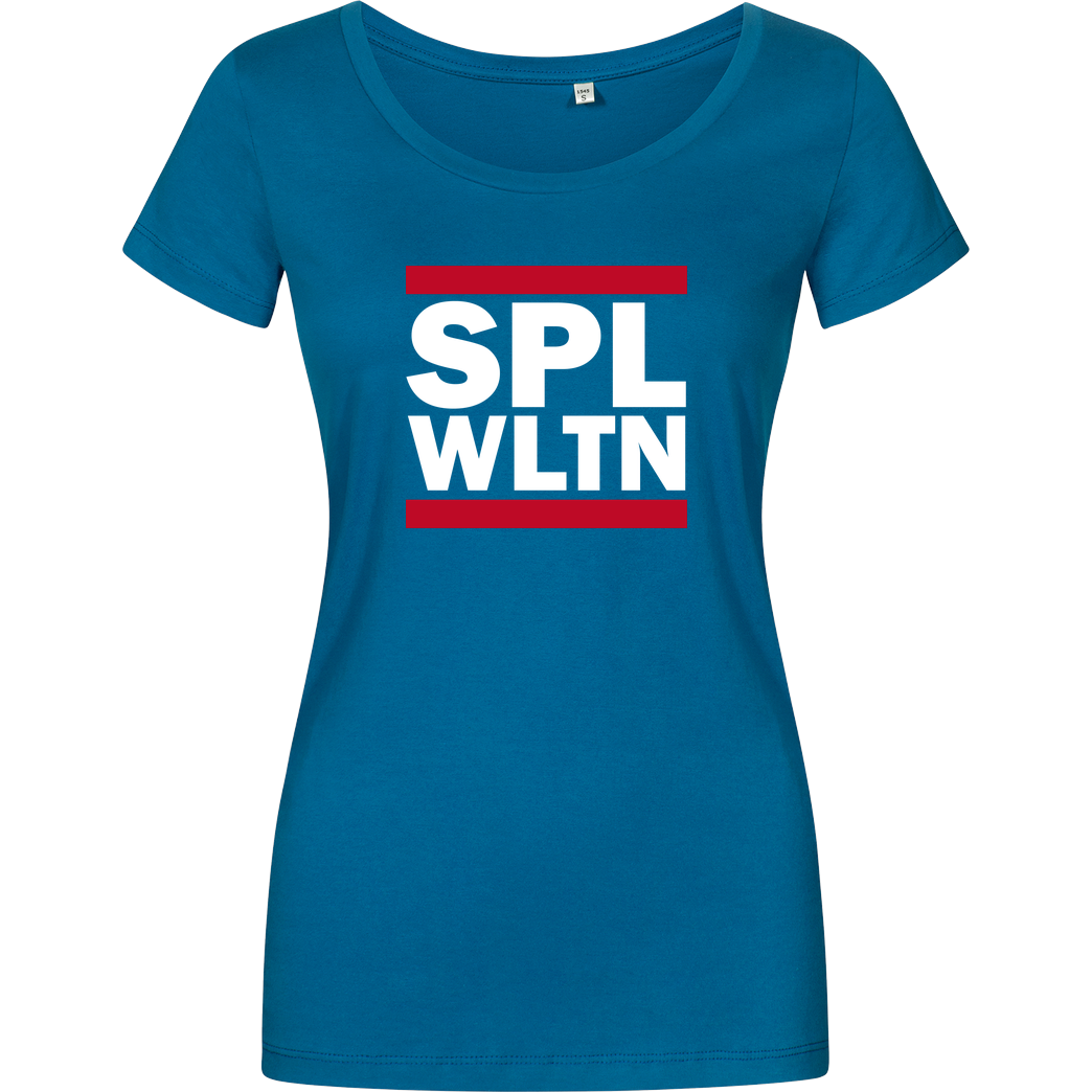 Spielewelten Spielewelten - SPLWLTN T-Shirt Damenshirt petrol