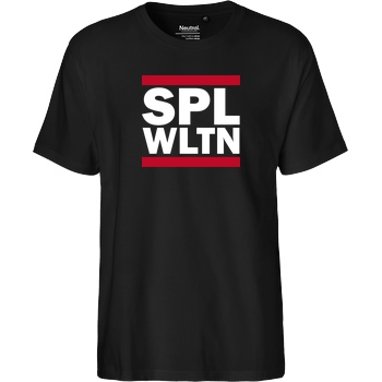 Spielewelten Spielewelten - SPLWLTN T-Shirt Fairtrade T-Shirt - schwarz