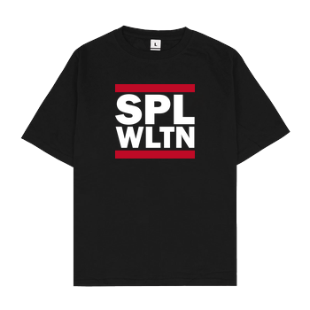 Spielewelten - SPLWLTN Oversize T-Shirt - Schwarz
