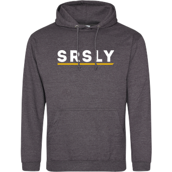 SRSLY - Logo JH Hoodie - Dark heather grey