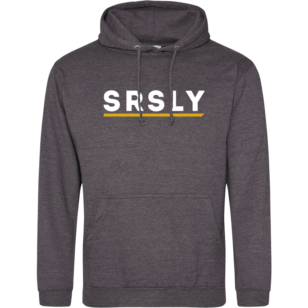 SRSLY SRSLY - Logo Sweatshirt JH Hoodie - Dark heather grey