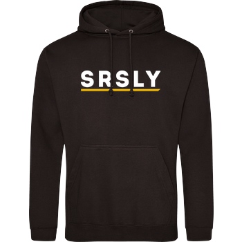 SRSLY SRSLY - Logo Sweatshirt JH Hoodie - Schwarz