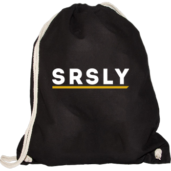 SRSLY - Logo Turnbeutel schwarz