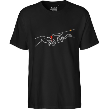 byStegi Stegi - Hände T-Shirt Fairtrade T-Shirt - schwarz