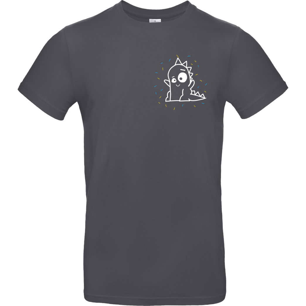byStegi Stegi - Happy Shirt T-Shirt B&C EXACT 190 - Dark Grey