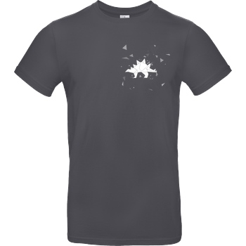 byStegi Stegi - Origami Shirt T-Shirt B&C EXACT 190 - Dark Grey