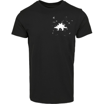 byStegi Stegi - Origami Shirt T-Shirt Hausmarke T-Shirt  - Schwarz