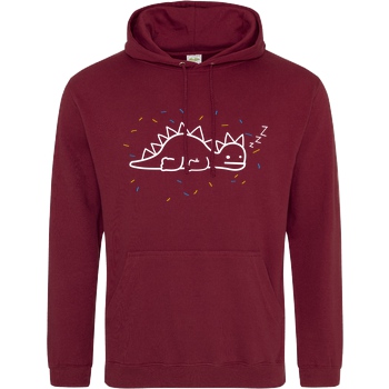 byStegi Stegi - Sleeping Sweater Sweatshirt JH Hoodie - Bordeaux