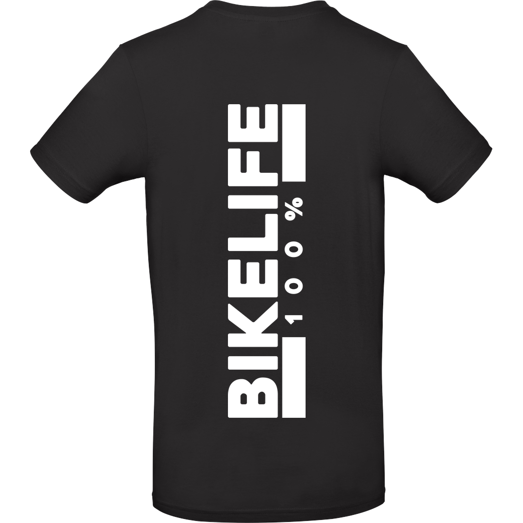 Live the dream - stuntmark Stunt_Mark - 100% Bikelife T-Shirt B&C EXACT 190 - Schwarz