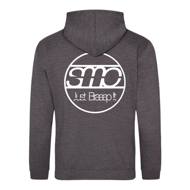 SumoOlli74 - SumoOlli - Just Braaap It - Sweatshirt - JH Hoodie - Dark heather grey