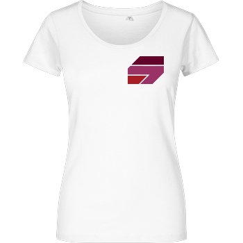 SVENSPRINK Svensprink - Logo T-Shirt Damenshirt weiss