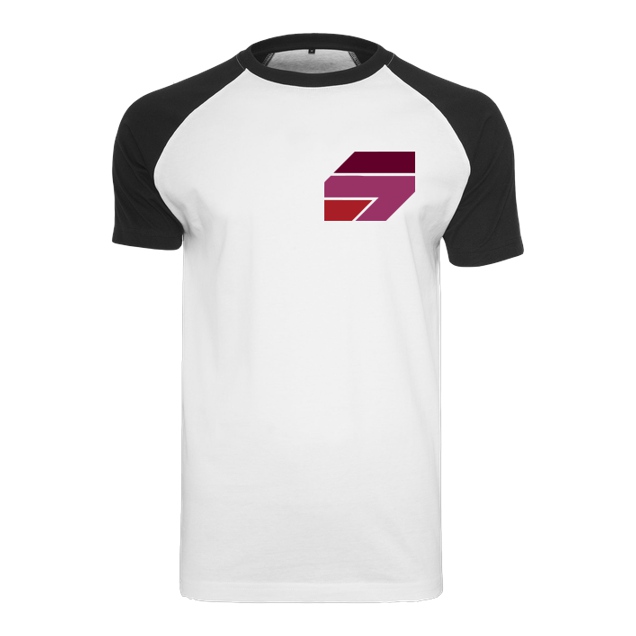 SVENSPRINK - Svensprink - Logo - T-Shirt - Raglan-Shirt weiß