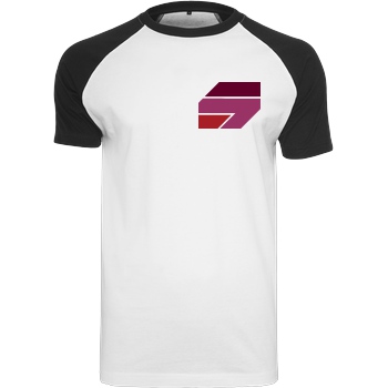 SVENSPRINK Svensprink - Logo T-Shirt Raglan-Shirt weiß