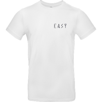 SweazY Sweazy - Easy 4 T-Shirt B&C EXACT 190 - Weiß