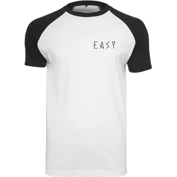 Sweazy - Easy 4 Raglan-Shirt weiß