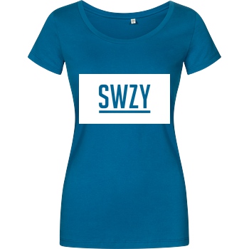 None Sweazy - SWZY T-Shirt Damenshirt petrol