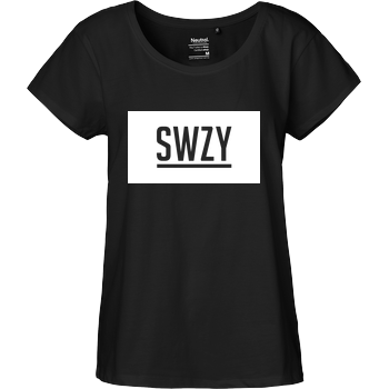 Sweazy - SWZY Fairtrade Loose Fit Girlie - schwarz