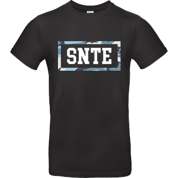 SYNTE Synte - Camo Logo T-Shirt B&C EXACT 190 - Schwarz