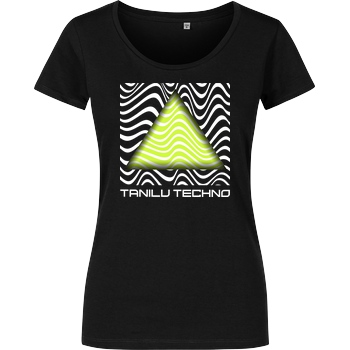 Tanilu TaniLu - Acid Pyramide T-Shirt Damenshirt schwarz