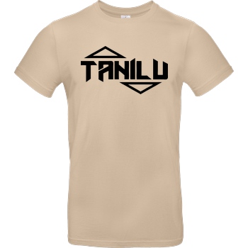 Tanilu TaniLu Logo T-Shirt B&C EXACT 190 - Sand