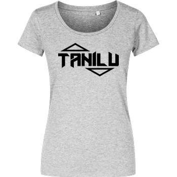 Tanilu TaniLu Logo T-Shirt Damenshirt heather grey