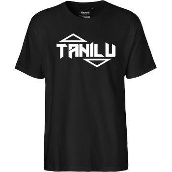 Tanilu TaniLu Logo T-Shirt Fairtrade T-Shirt - schwarz