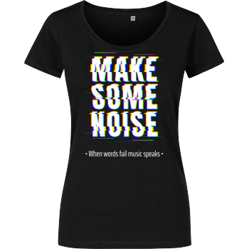 TaniLu - Make some noise Damenshirt schwarz