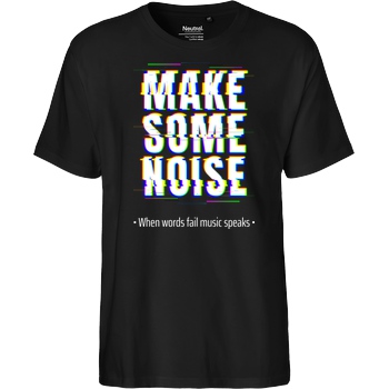 Tanilu TaniLu - Make some noise T-Shirt Fairtrade T-Shirt - schwarz