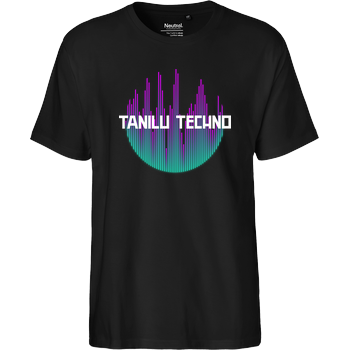 TaniLu - Techno Fairtrade T-Shirt - schwarz