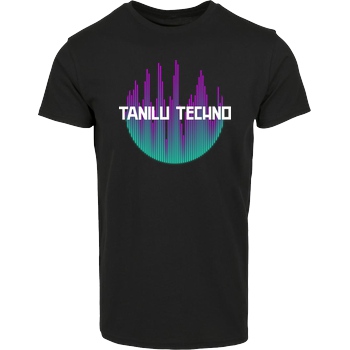 Tanilu TaniLu - Techno T-Shirt Hausmarke T-Shirt  - Schwarz