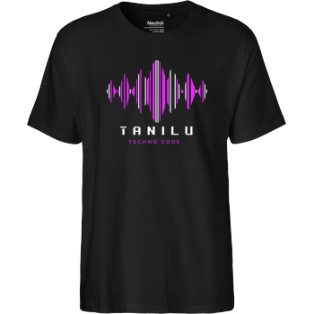 Tanilu TaniLu - Waves T-Shirt Fairtrade T-Shirt - schwarz