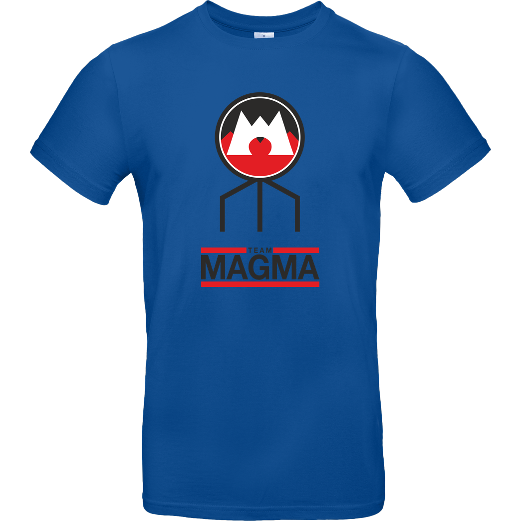 bjin94 Team Magma T-Shirt B&C EXACT 190 - Royal