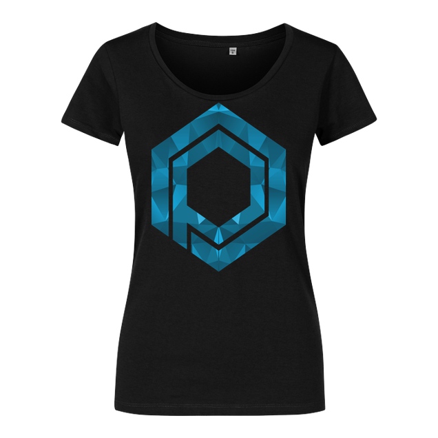 Team Prismatic - Team Prismatic - Blue Plexus - T-Shirt - Damenshirt schwarz