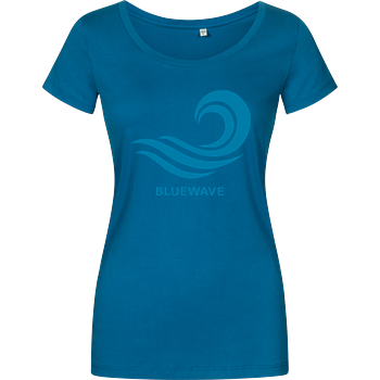 Team Prismatic - Blue Wave Damenshirt petrol