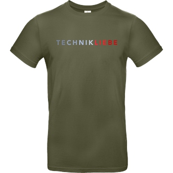 Technikliebe Technikliebe - 02 T-Shirt B&C EXACT 190 - Khaki